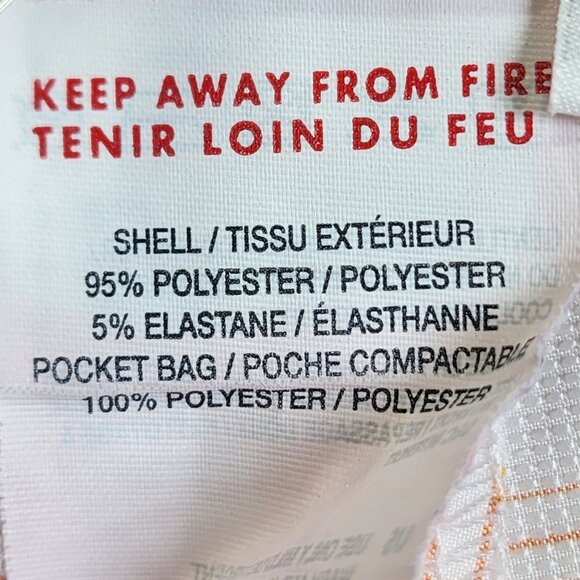 Puma Men’s 40 Plaid Golf Shorts Orange White Performance Flat Front New - Picture 5 of 10